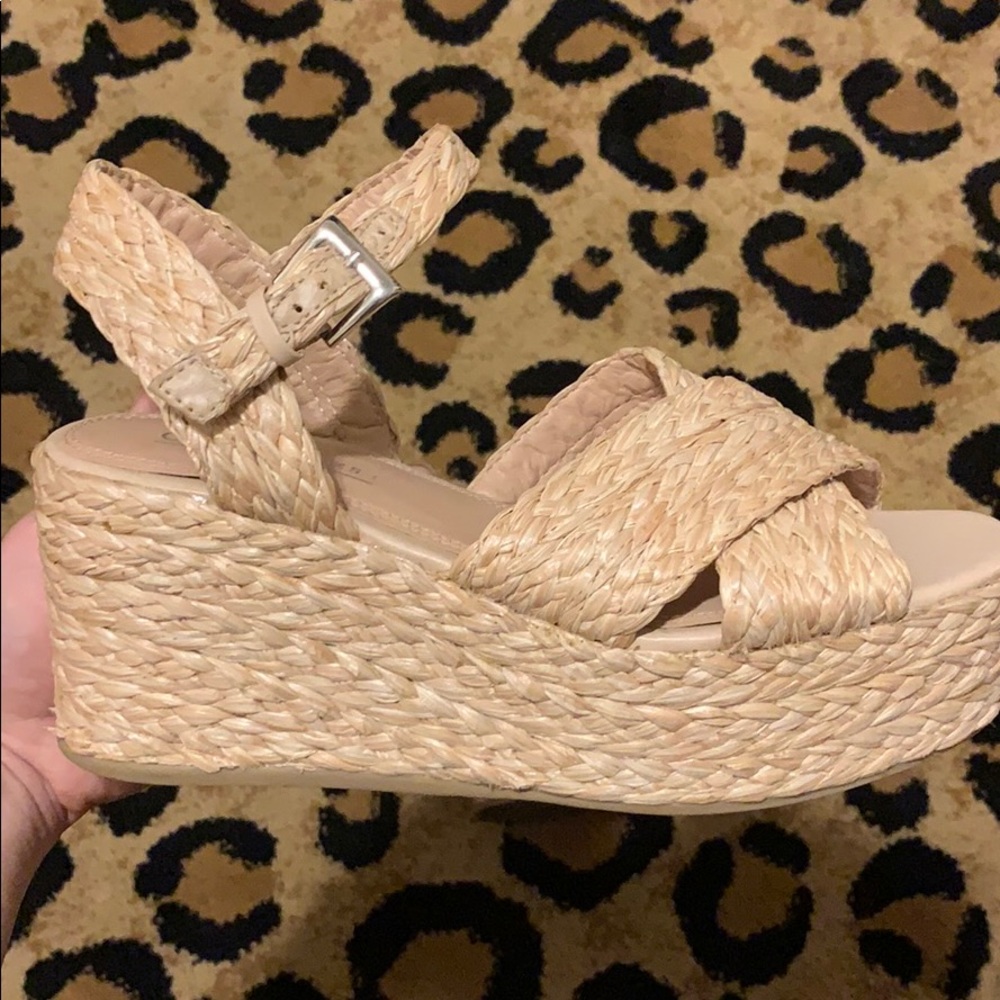 ASOS wicker platform sandals - Picture 2 of 3